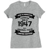 Premium Vintage 1947 Ladies Fitted T-Shirt