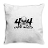 4x4 big skull head  off road Throw Pillow