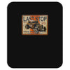 last stop hot rod repair sign, ideal birthday gift or present Mousepad