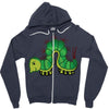 funny animal Zipper Hoodie