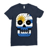 uruguay till i die Ladies Fitted T-Shirt