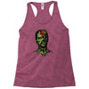 zombie brain out Racerback Tank