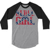rebel girl 3/4 Sleeve Shirt
