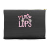 i love lops lots Accessory Pouches