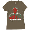 sith happens Ladies Fitted T-Shirt