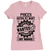 Pisces Hated By Many Wanted By Plenty Ladies Fitted T-Shirt