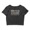 proud autism mommy Crop Top