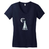 disco time Women's V-Neck T-Shirt
