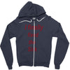 i finally fixed the sink Zipper Hoodie