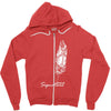 One Signature Zipper Hoodie
