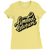 lomited edition Ladies Fitted T-Shirt