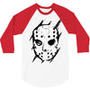 jason voorhees mask 2 3/4 Sleeve Shirt
