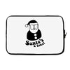 santa's a fake! Laptop sleeve
