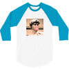 Michelangelo David Bubble Gum 3/4 Sleeve Shirt