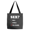 Sex Yes Please Tote Bags