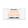 This Is What a Cancer Survivor Looks Like License Plate