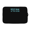 west ham in the blood retro style new Laptop sleeve