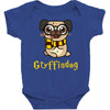 gryffindog pug Baby Bodysuit