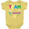 team 1st grade Baby Bodysuit