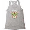 bowser's gym2 Racerback Tank