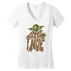 orders over $75  no code needed Women's V-Neck T-Shirt