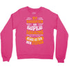 My Daughter Is Super Awesome Her Stepdad Crewneck Sweatshirt