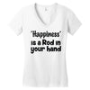 joke fisherman carp angling Women's V-Neck T-Shirt