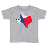 Eroded Texas Map With Flag Toddler T-shirt
