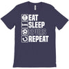 eat sleep spurs T-Shirt