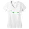 aliens Women's V-Neck T-Shirt