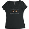 shotgun shuts his cakehole Women's Triblend Scoop T-shirt