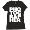gift for photographer Ladies Fitted T-Shirt