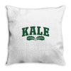 kale university Throw Pillow