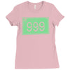 999 punk damned buzzcocks Ladies Fitted T-Shirt