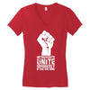 introverts unite separately in your own homes Women's V-Neck T-Shirt