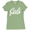 cali black logo Ladies Fitted T-Shirt