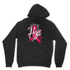 breast cancer awareness hope ribbon heart Unisex Hoodie