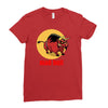 mad bull Ladies Fitted T-Shirt