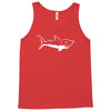 hai haie selachii shark der wei&szlig;e hai jaws neu Tank Top