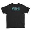 west ham in the blood retro style new Youth Tee