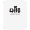 never forget casette diskette Mousepad