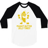 jelly time banana 3/4 Sleeve Shirt