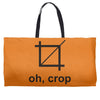 oh crop Weekender Totes