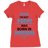 The Best Poppy Was Born In December Ladies Fitted T-Shirt