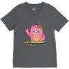 mrs yetti and her poops V-Neck Tee