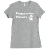 viagra is for pussies Ladies Fitted T-Shirt