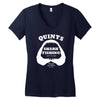 jaws inspired movie Women's V-Neck T-Shirt