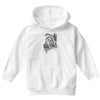 wolf princess warrior Youth Hoodie