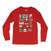 vintage electronic retro technology Long Sleeve Shirts