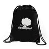 dreamland logo Drawstring Bags